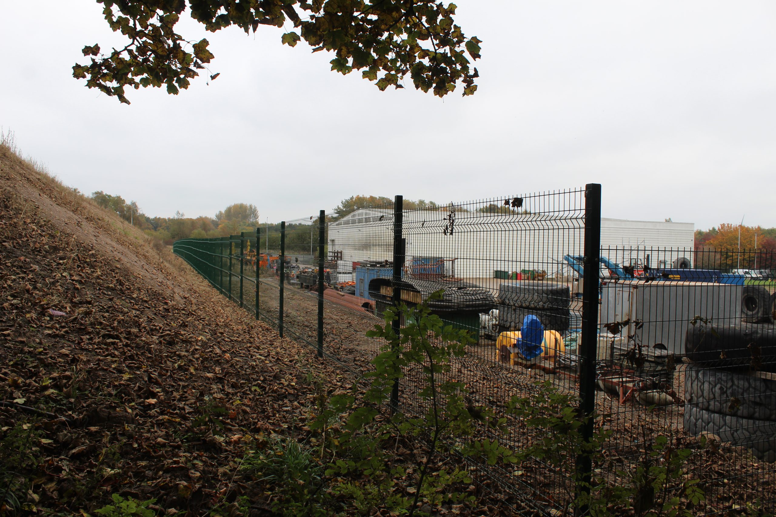 Industrial Unit Perimeter Fencing